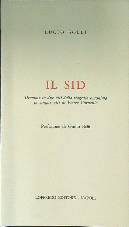 Il  Sid - Lucio Solli - copertina