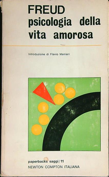 Psicologia della vita amorosa - Sigmund Freud - copertina