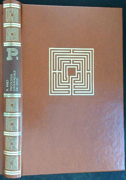 Psicologia differenziale dei sessi - R. Piret - copertina