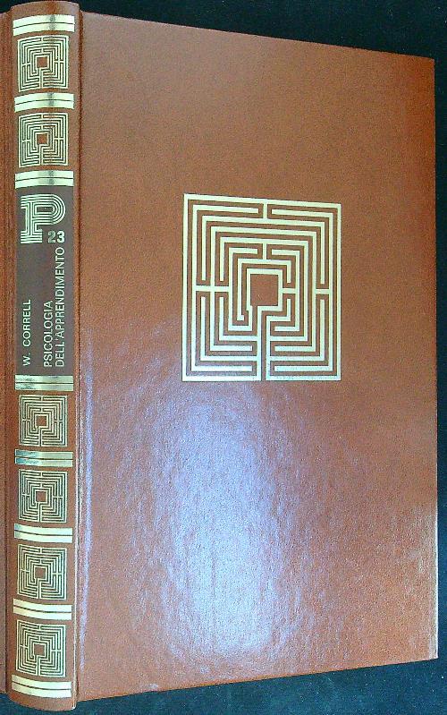 Psicologia dell'apprendimento - W. Correll - copertina