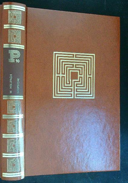 Geopsiche - W. Hellpach - copertina