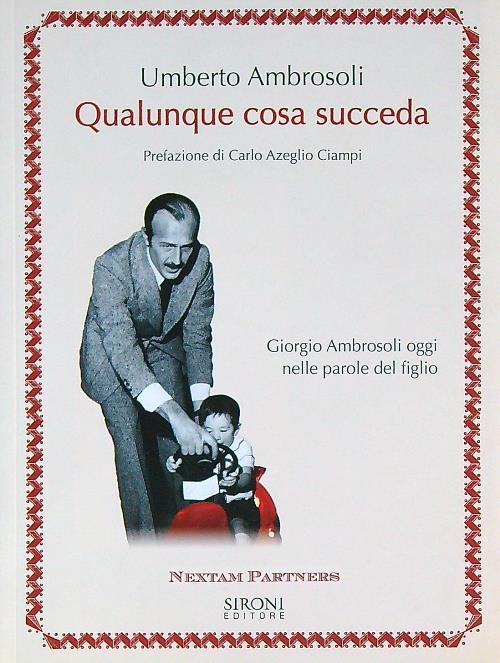 Qualunque cosa succeda - Umberto Ambrosoli - copertina