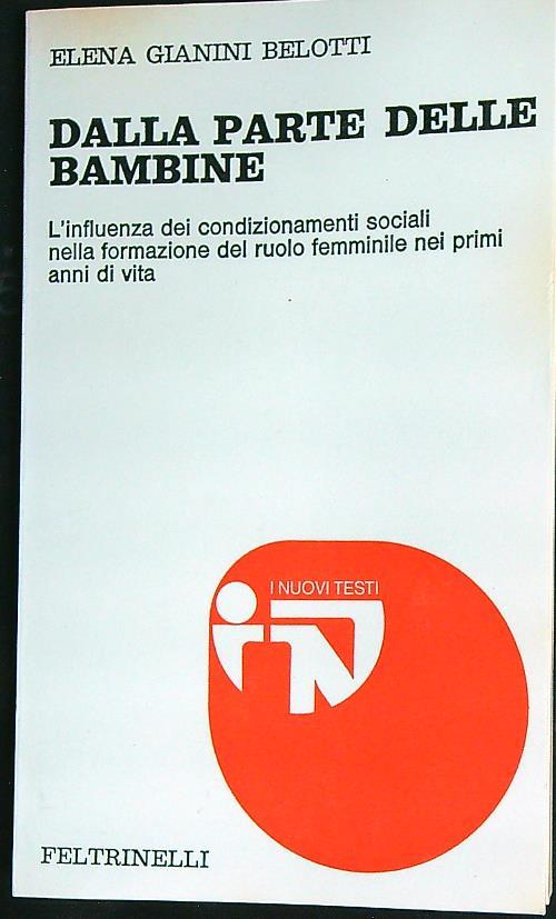Dalla parte delle bambine - Elena Gianini Belotti - copertina