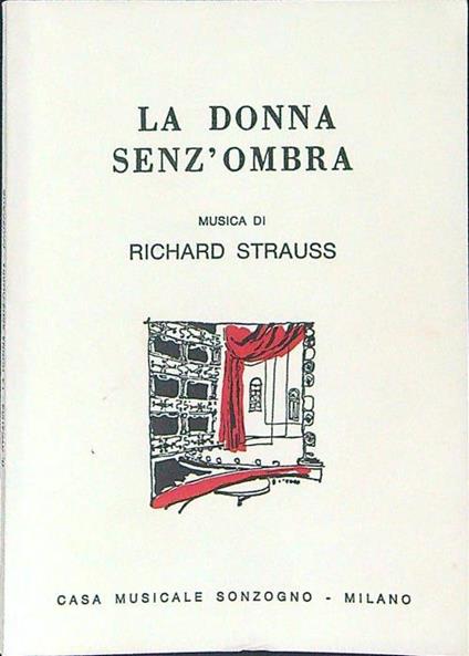 La  donna senz'ombra - Richard Strauss - copertina