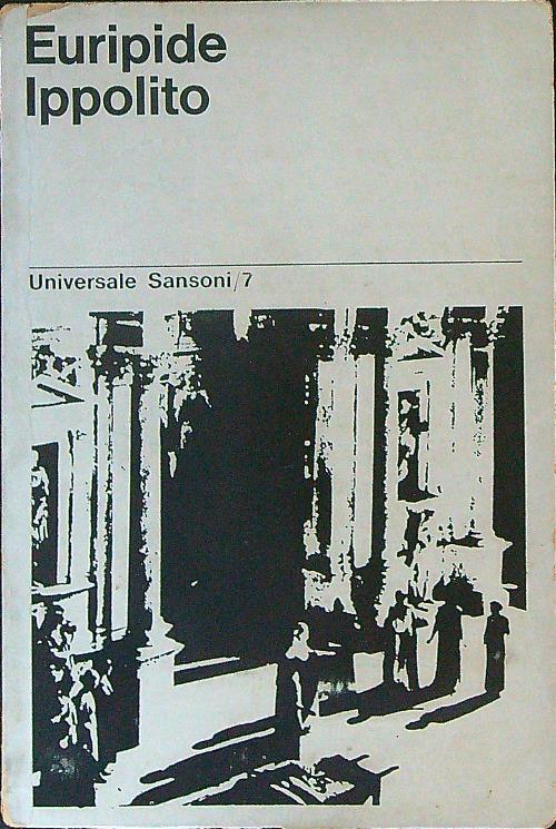 Ippolito - Euripide - copertina