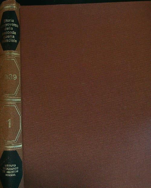 Storia controversa della Seconda Guerra Mondiale 1 1939 - Eddy Bauer - copertina