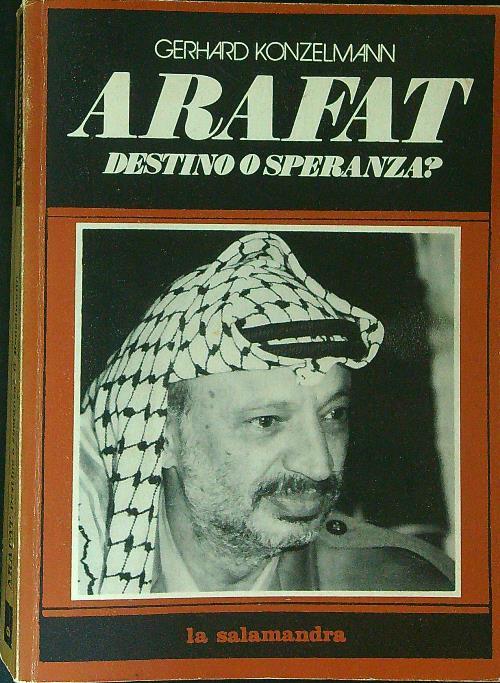 Arafat - Gerhard Konzelmann - copertina