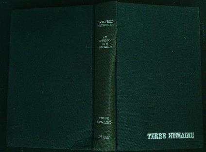 Le Desert des Deserts   - Wilfred Thesiger - copertina