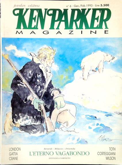 Ken parker Magazine - L'eterno vagabondo - copertina