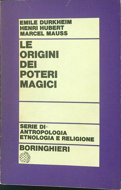 Le  origini dei poteri magici - copertina