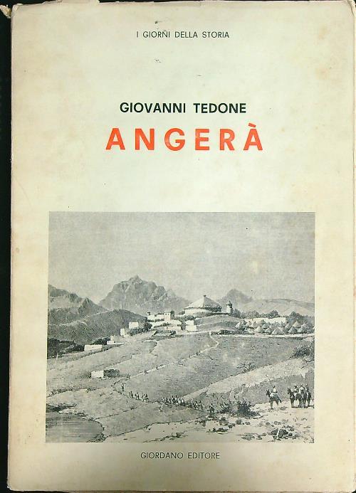 Angerà - Giovanni Tedone - copertina