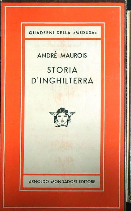 Storia d'Inghilterra - Andrè Maurois - copertina