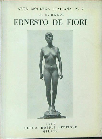 Ernesto De Fiori - P. M. Bardi - copertina