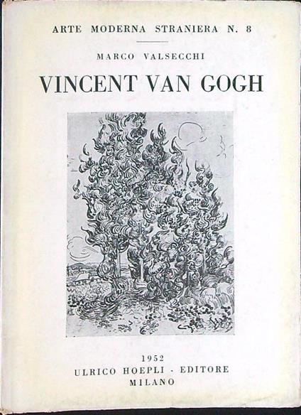 Vincent Van Gogh - Marco Valsecchi - copertina