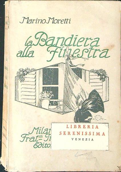 La  bandiera alla finestra - Marino Moretti - copertina