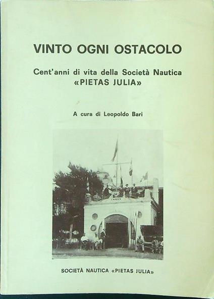 Vinto ogni ostacolo - Leopoldo Bari - copertina