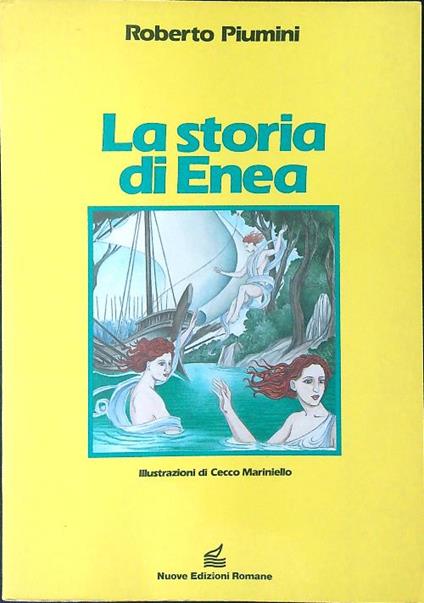 La  storia di Enea - Roberto Piumini - copertina