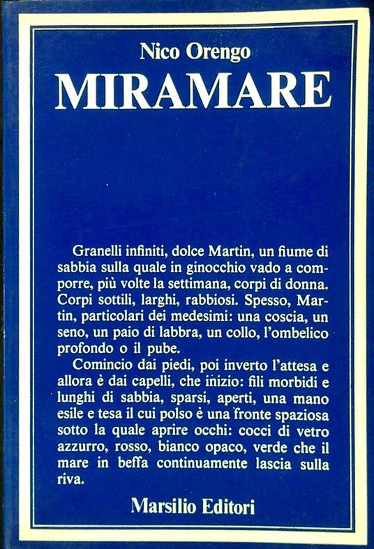 Miramare - Nico Orengo - copertina