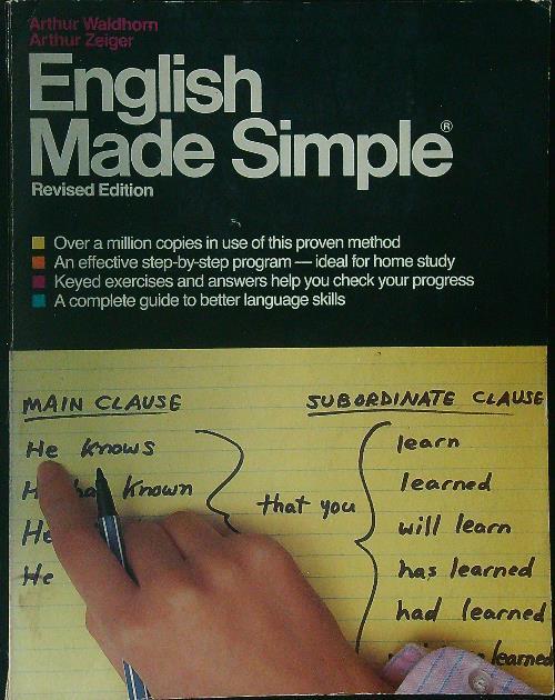 English Made simple - A. Waldhorn - copertina