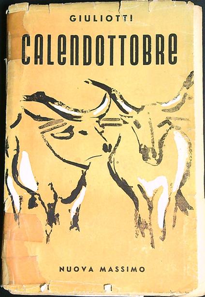 Calendottobre - Giuliotti - copertina