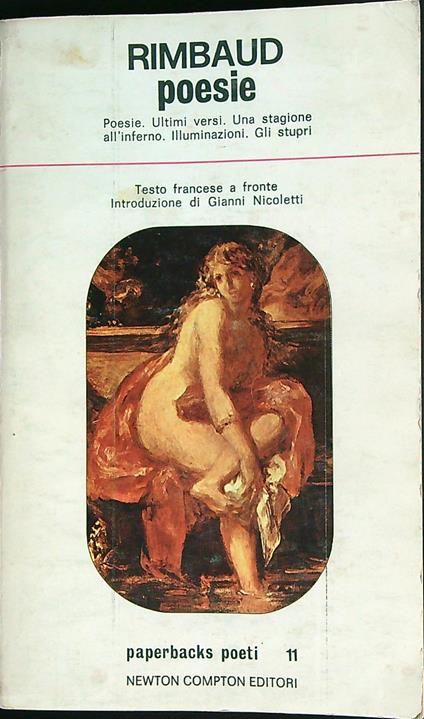 Poesie - Arthur Rimbaud - copertina