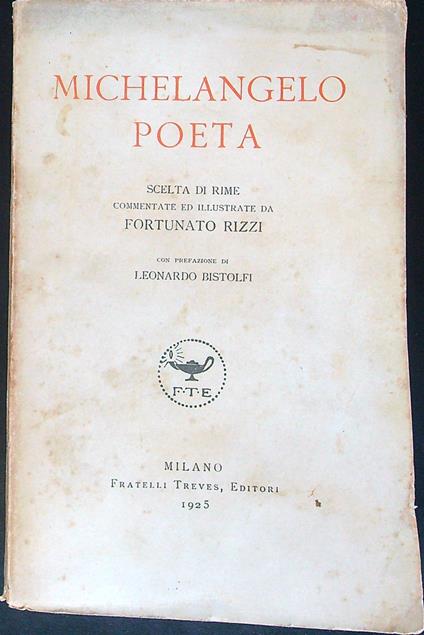 Michelangelo poeta - copertina