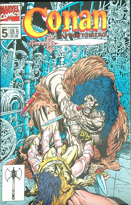 Conan L'avventuriero n.5 /95 - copertina