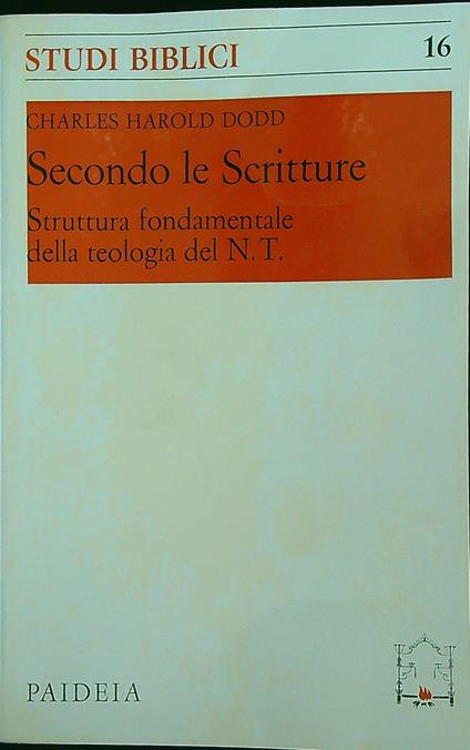 Secondo le Scritture - Charles Dodd - copertina