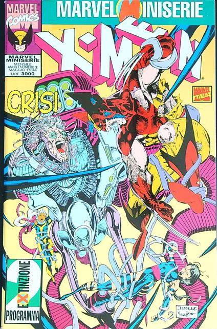 Marvel Miniserie # 2 - Programma Extinzione, pt 2 - Crisi - copertina