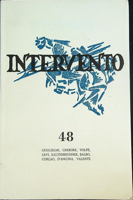 Intervento 48 / 1981 - copertina