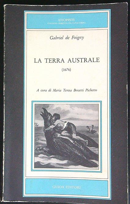La terra australe - Gabriel de Foigny - copertina