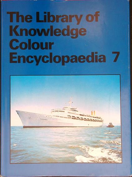 The library of knowledge colour encyclopaedia 7 - copertina