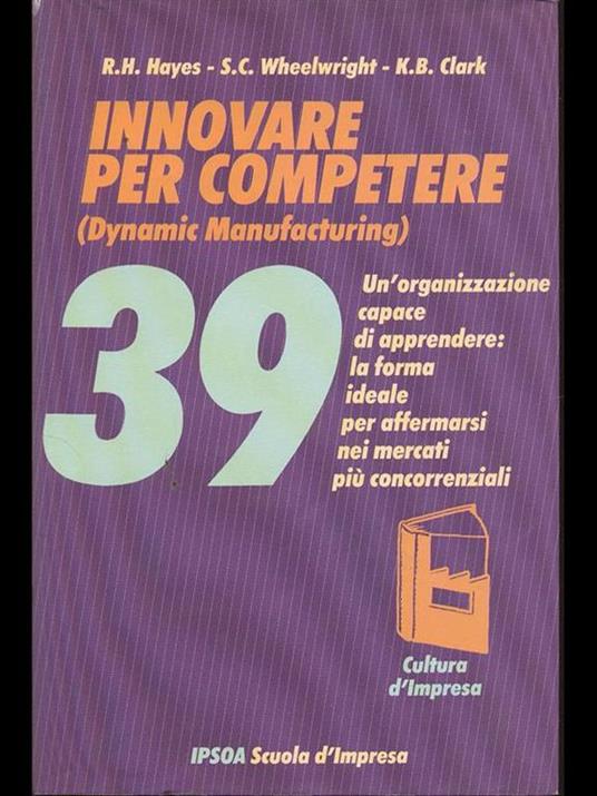 Innovare per competere - copertina