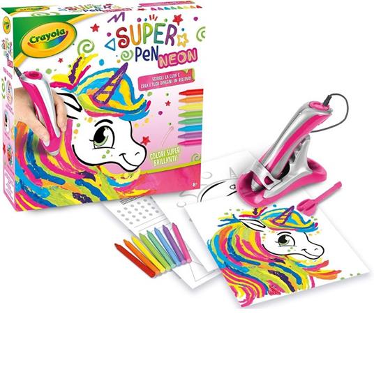 Super Pen Unicorno Neon