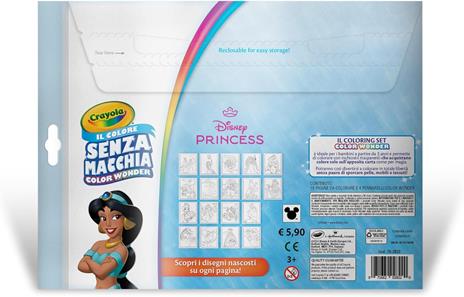 Color Wonder - Disney Princess Set con 18 Pagine 4 Pennarelli  Disegni da colorare - 2