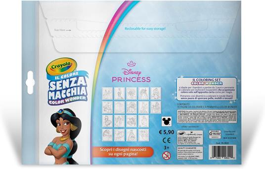 Color Wonder - Disney Princess Set con 18 Pagine 4 Pennarelli  Disegni da colorare - 2