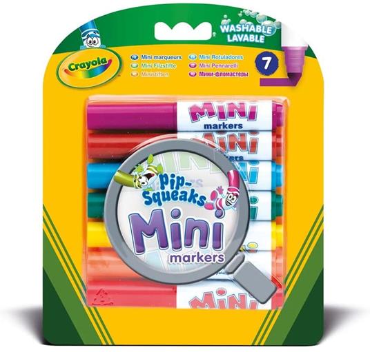 7 Mini Pennarelli Lavabili - 2