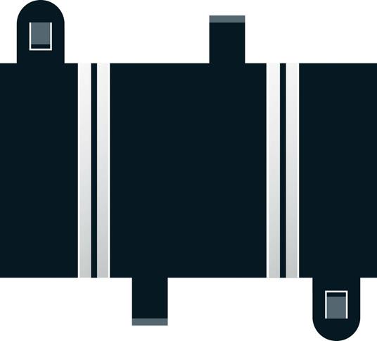 Quarter Straight 87 Mm X 2