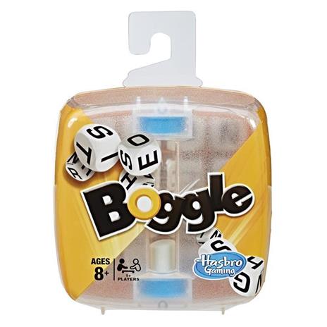 Hasbro Gaming - Boggle, Gioco di società da viaggio, per riflessione rapida, versione francese