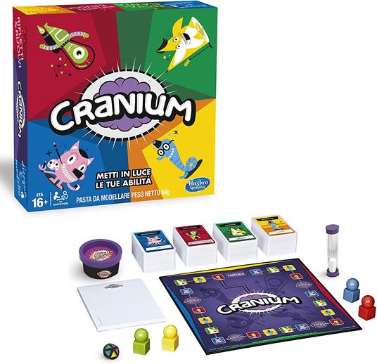 Cranium (Gioco in Scatola Hasbro Gaming, versione in Italiano) - Hasbro -  Games - Giochi di abilità - Giocattoli