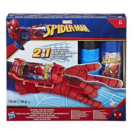 Hasbro Marvel Spider-Man - Guanto Spararagnatele 2-in-1 (Acqua e Ragnatele) - 4