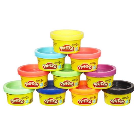 Play-Doh - Colori della Fantasia (10 mini-vasetti di pasta da modellare) - 4