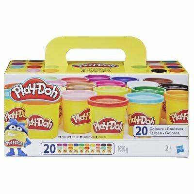 Play-Doh - Confezione con 20 vasetti di pasta da modellare atossica - 3