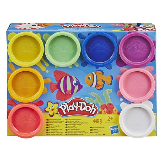 Play-Doh - Arcobaleno (8 vasetti di pasta da modellare)