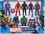 Marvel Avengers i Protettori, 8 Personaggi 10cm. - E4252