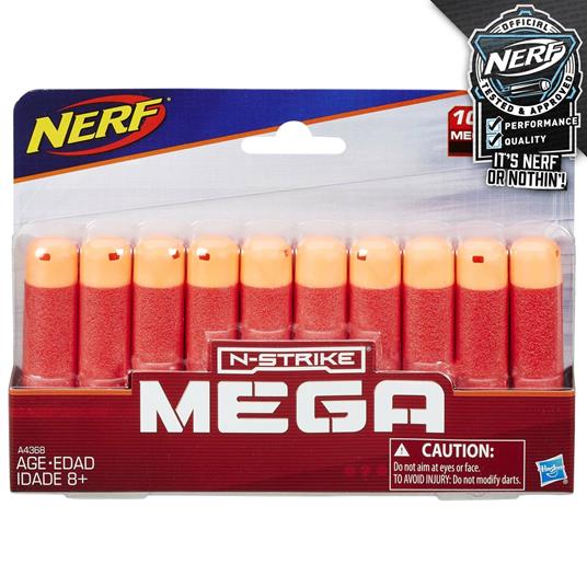 Nerf. Mega 10 Dart Refill