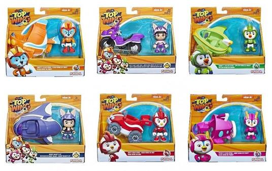Top Wing. Veicolo E Personaggio Assortimento