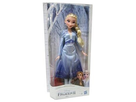 Frozen 2. Elsa (Fashion Doll con capelli lunghi e abito blu, ispirata al film Diensy Frozen 2) - 4
