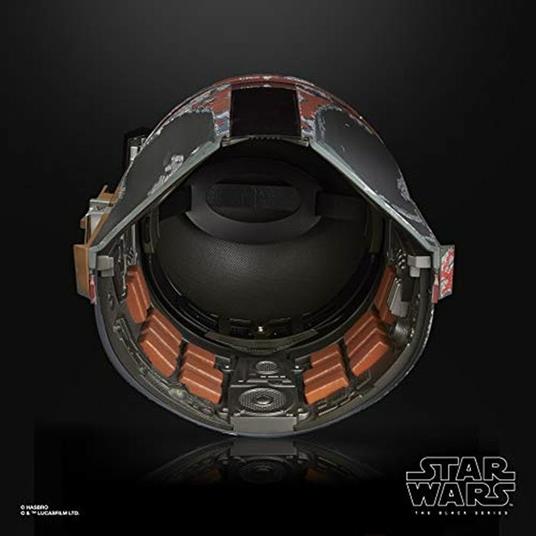 Hasbro Star Wars The Black Series, casco elettronico premium di Boba Fett - 4