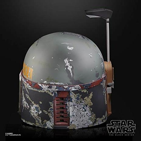 Hasbro Star Wars The Black Series, casco elettronico premium di Boba Fett - 5